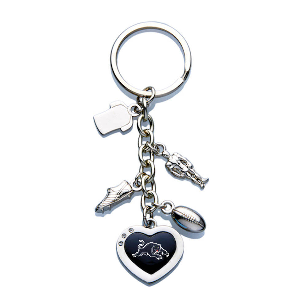 Panthers Charm Keyring0