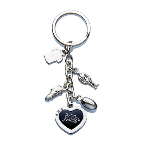 Panthers Charm Keyring
