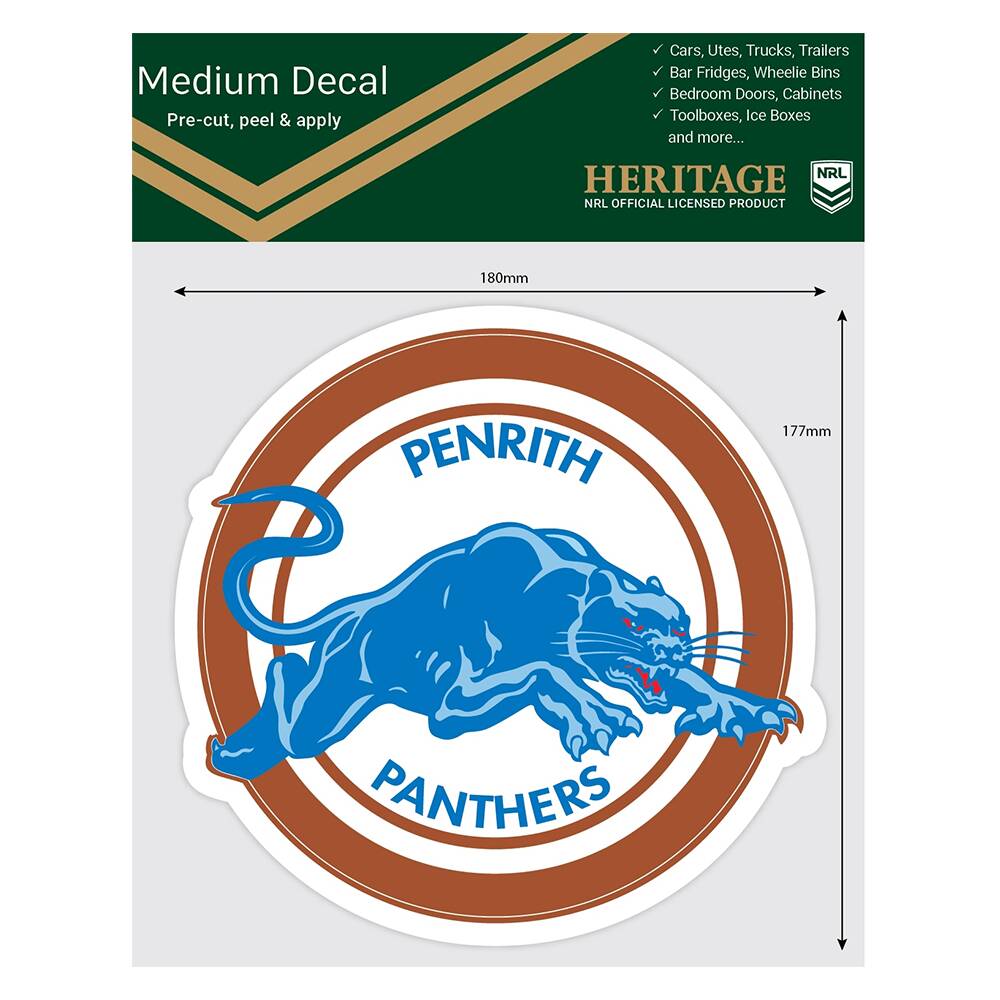 Panthers 1988 Heritage Logo Decal1