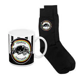 Panthers Heritage Mug and Sock Gift Pack