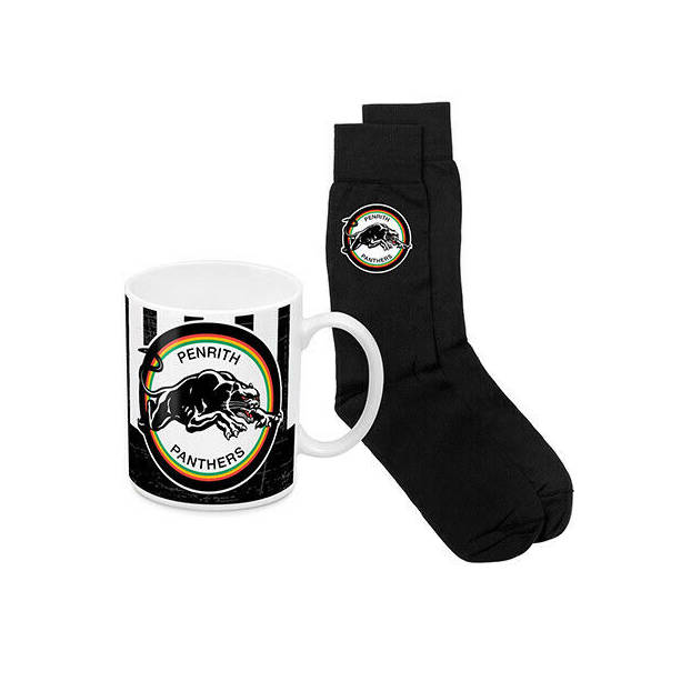 Panthers Heritage Mug and Sock Gift Pack0