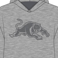 Panthers Adult Grey Hoodie1