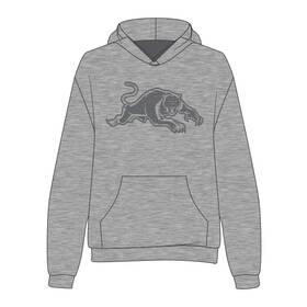 Panthers Adult Grey Hoodie