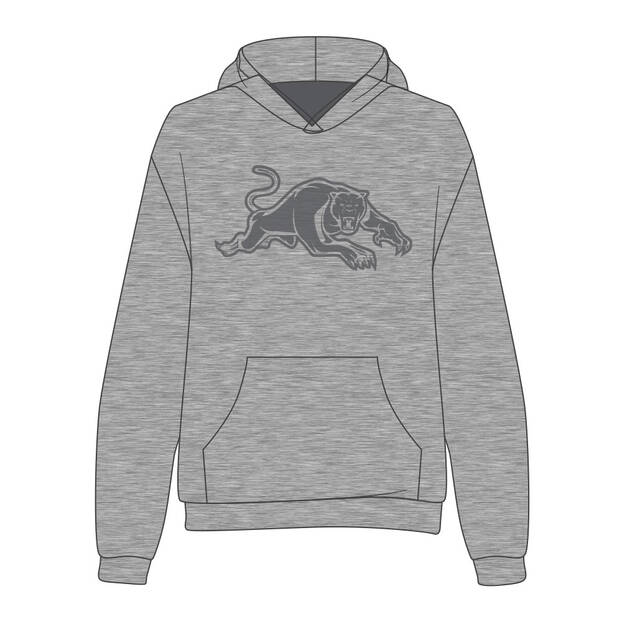 Panthers Adult Grey Hoodie0