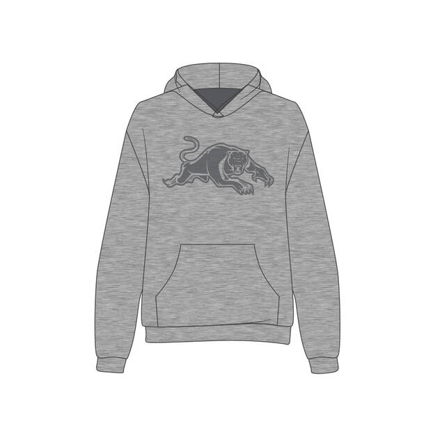 Panthers Youth Grey Hoodie0