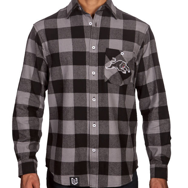 Panthers Men's 'Lumberjack' Flannel Shirt0