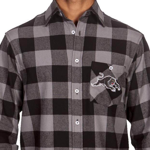 Panthers Men's 'Lumberjack' Flannel Shirt1