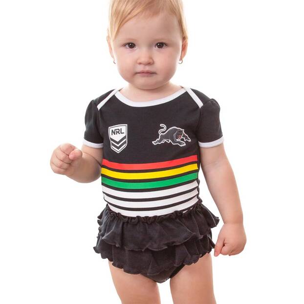Panthers Infant Footy Dress0