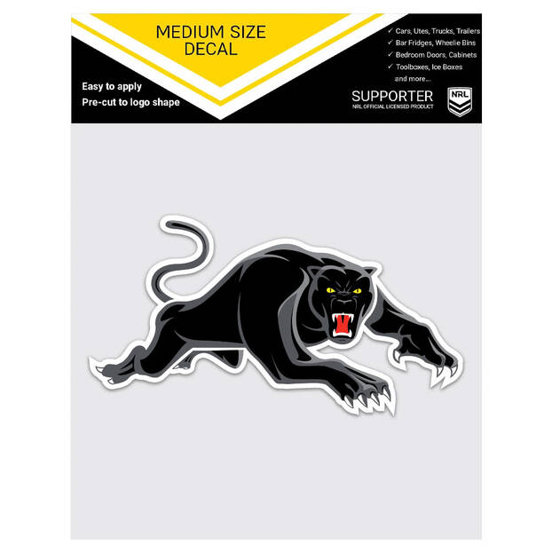 Panthers Medium Logo Decal1
