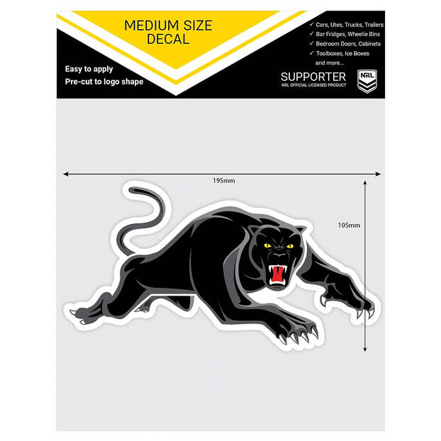 Panthers Medium Logo Decal2
