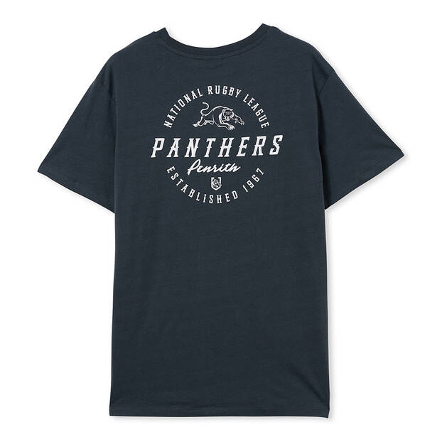 O'Neills Penrith Panthers 2023 NRL Mens Training T-Shirt Grey