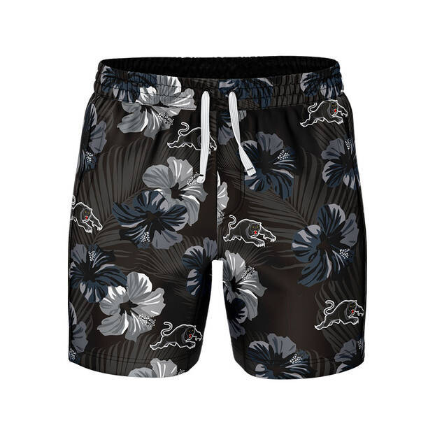 Panther Shop – Penrith Panthers Men's Aloha Volley Swim Shorts