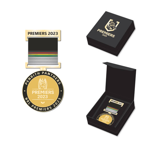 2023 Panthers Premiers Medal with Ribbon0