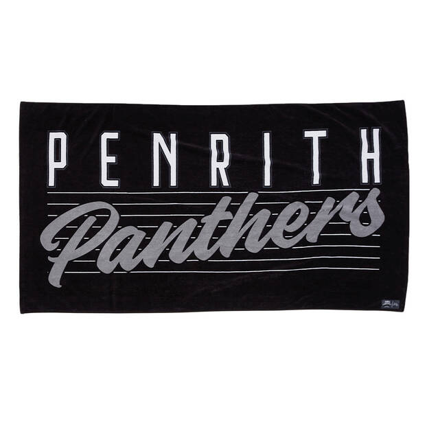 Panthers Headline Beach Towel0