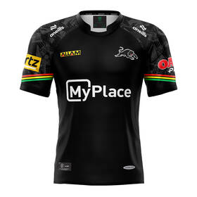 2024 Panthers Men's Replica Home Jersey