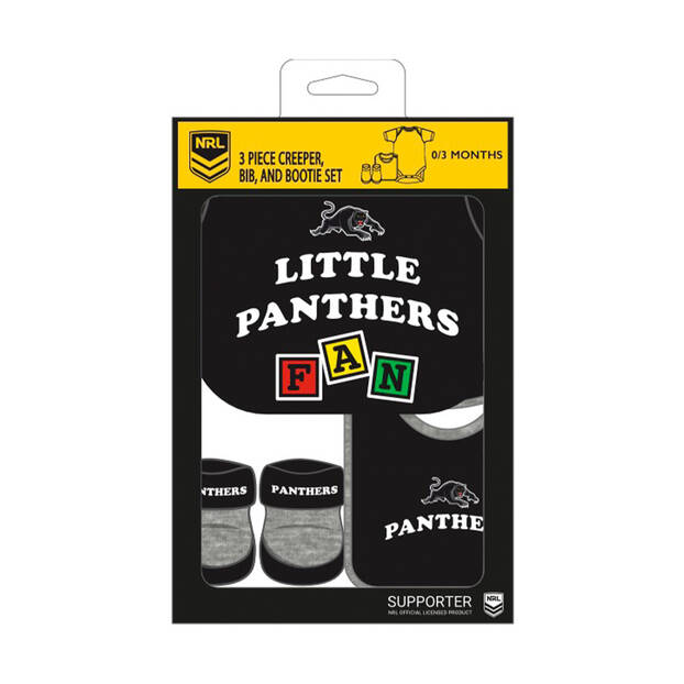 Panthers Infant Romper Set1