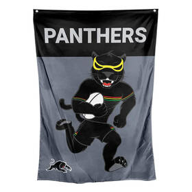 Panthers Mascot Wall Flag