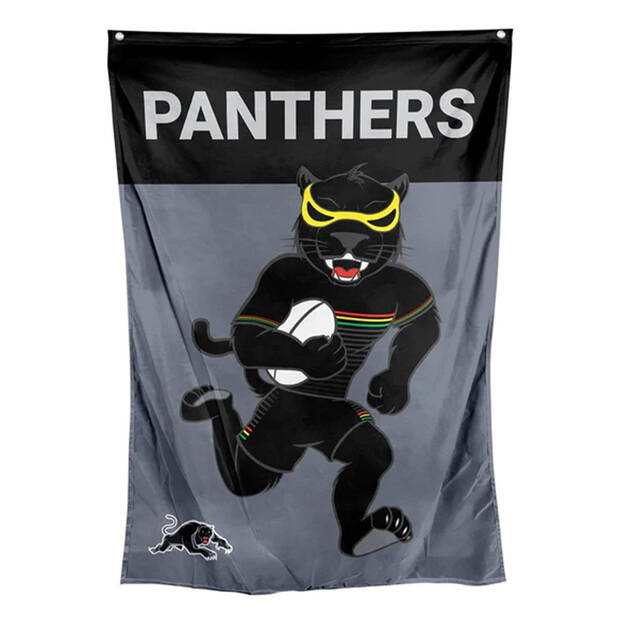Panthers Mascot Wall Flag0