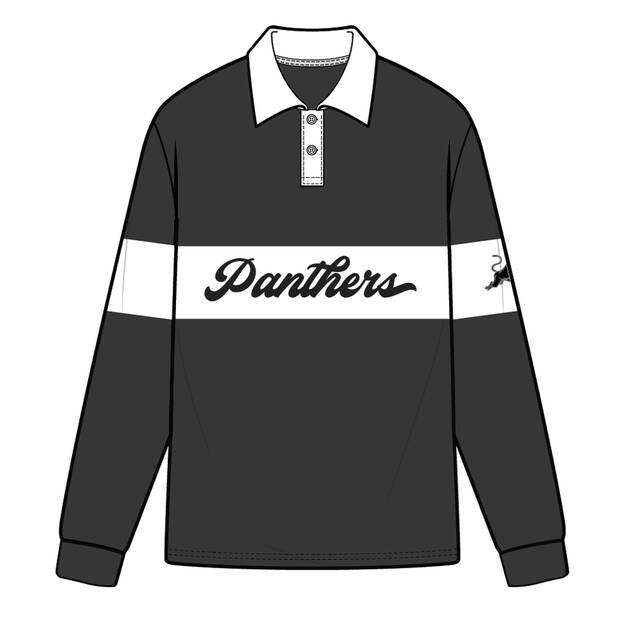 Panthers League Long Sleeve Polo2