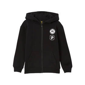 Panthers Youth Multi Badge Zip Through Hoodie