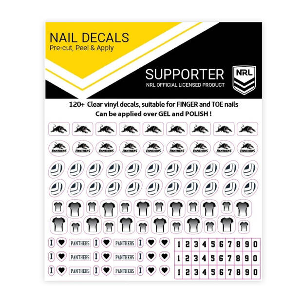 Panthers Nail Stickers0