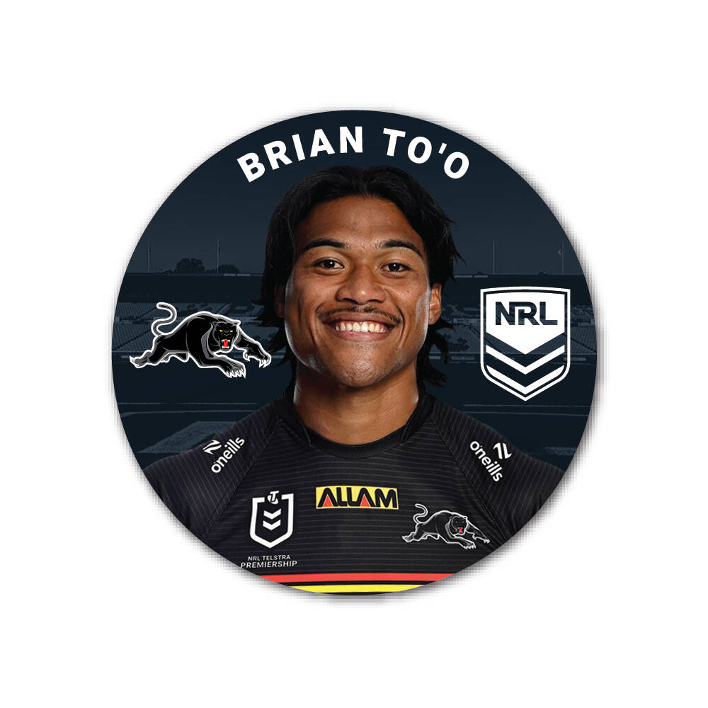 Brian To'o Button Badge0