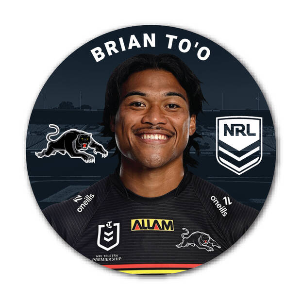 Brian To'o Button Badge0