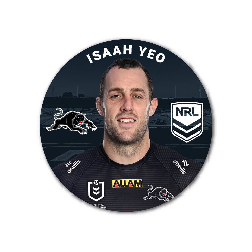 Isaah Yeo Button Badge0