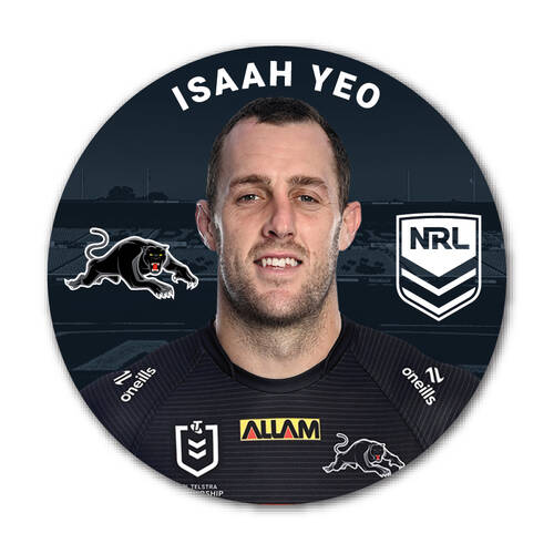 Isaah Yeo Button Badge