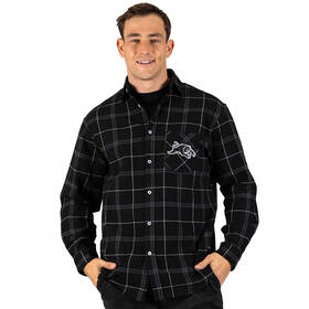 Panthers Men's Mustang Flannel Shirt