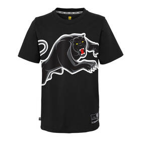 Panthers Black Logo Tee