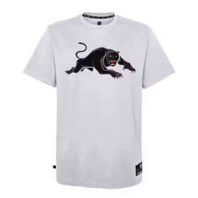 Panthers White Logo Tee