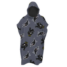 Panthers Youth Hooded Beach Towel