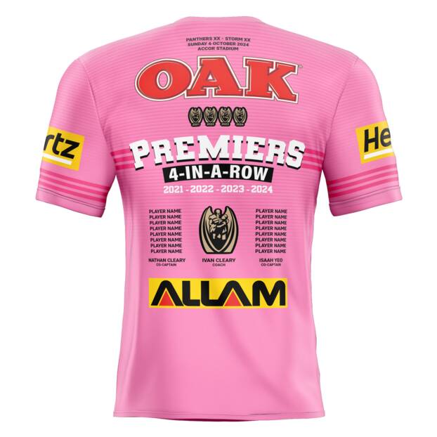 PRE-ORDER: 2024 Panthers Youth Premiers Jersey1