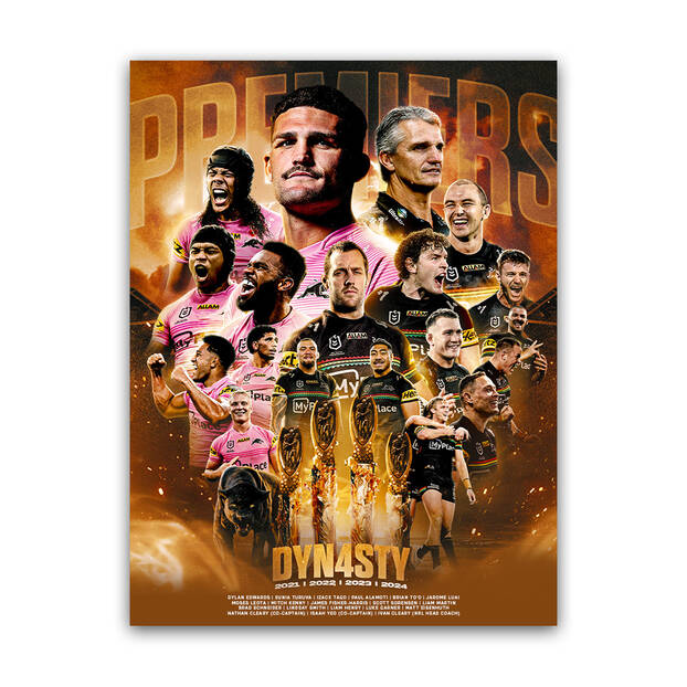 PRE-ORDER: 2024 Panthers Dynasty Poster0