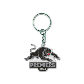 PRE-ORDER: 2024 Panthers Premiers Logo Keyring