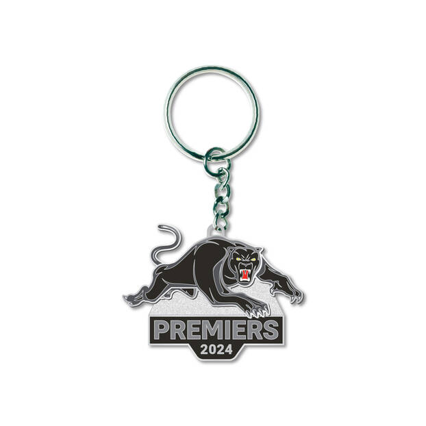 PRE-ORDER: 2024 Panthers Premiers Logo Keyring0