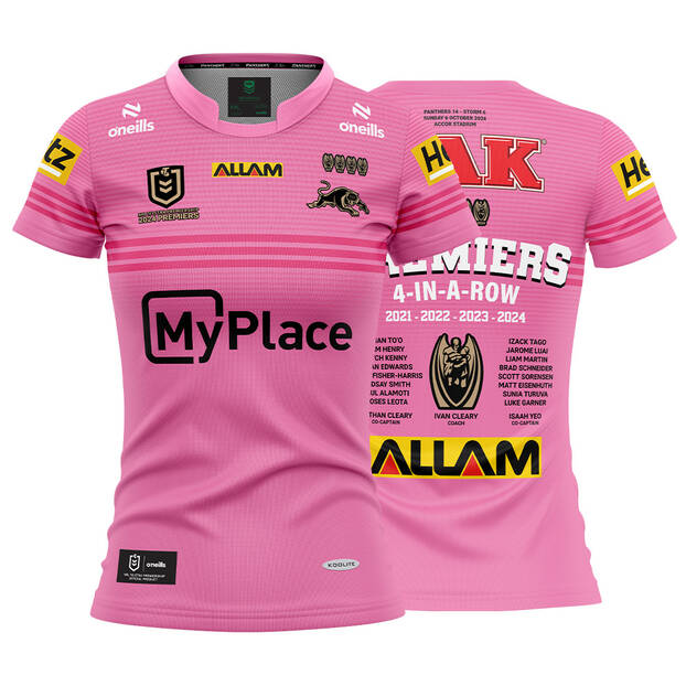 2024 Panthers Women's Premiers Jersey0