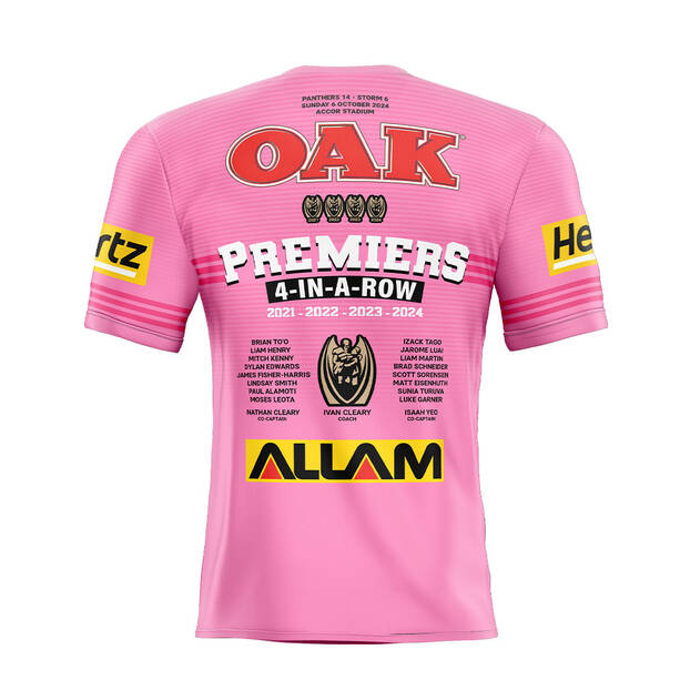 2024 Panthers Youth Premiers Jersey2