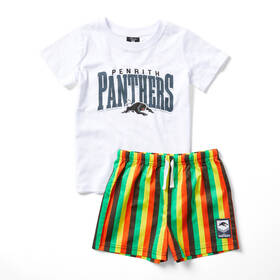 Panthers Youth Summer PJ Set