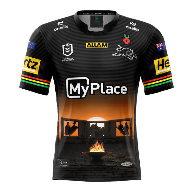 PRE-ORDER: 2025 Panthers Men's ANZAC Round Jersey0