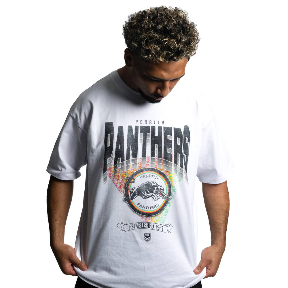 Panthers Adult 1908 Tri-Line T-Shirt0