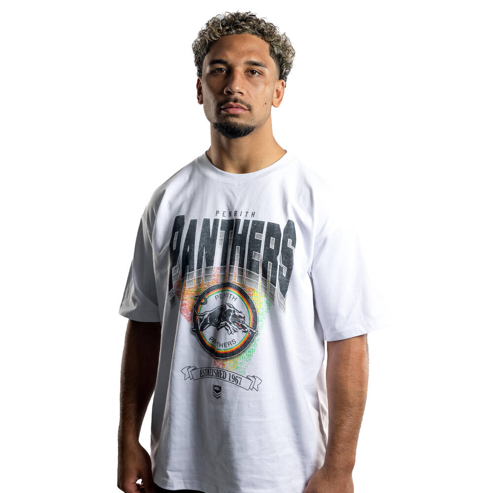 Panthers Adult 1908 Tri-Line T-Shirt1