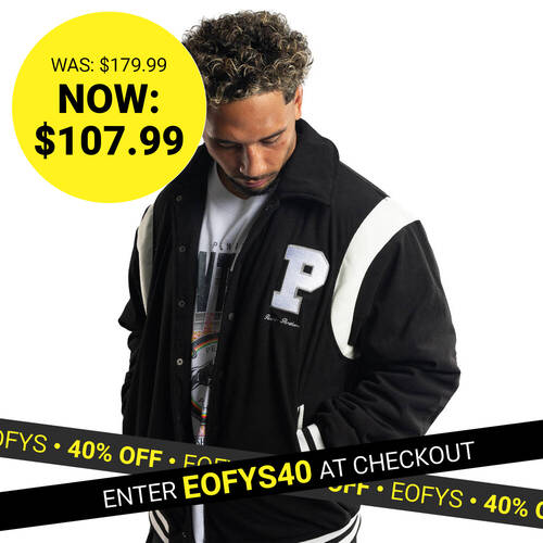 Panthers Adult Cord Varsity Jacket