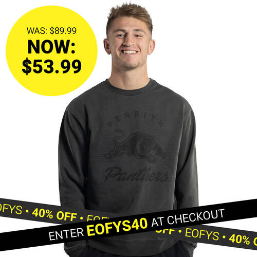 Panthers Men's Over Dye Crew