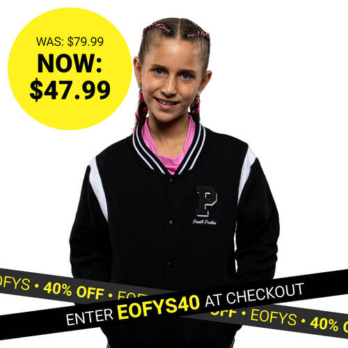 Panthers Youth Fleece Bomber