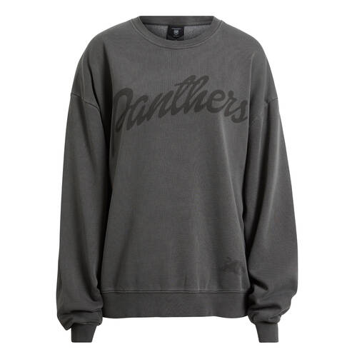 Panthers Women's Over Dye Crew