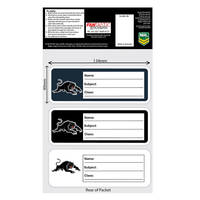 Panthers School Book Labels1